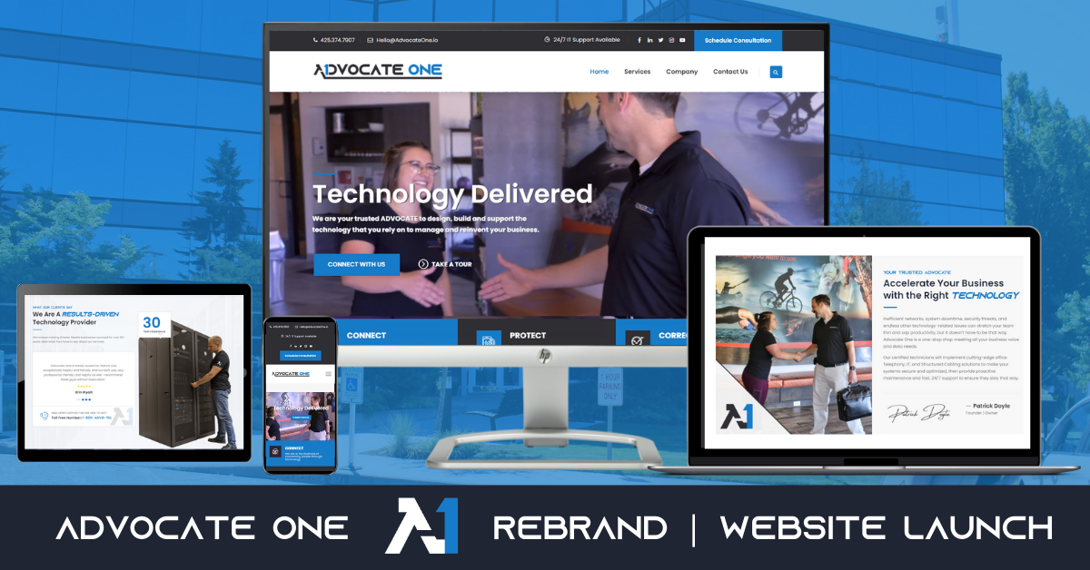 Rebrand and Website Launch | Advocate One